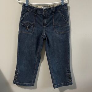 Vintage Y2K Point Zero Nicole Benisti Capri Jeans Size 6